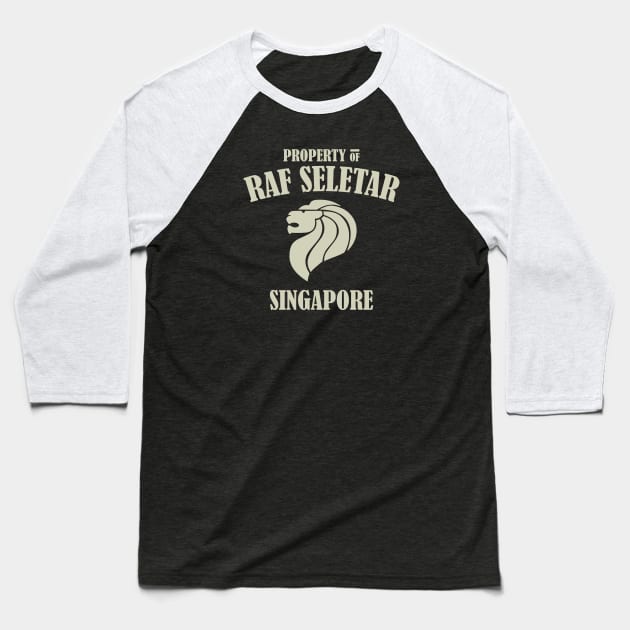 RAF Seletar Baseball T-Shirt by Firemission45